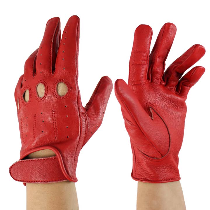 Zerimar 1942 - Wholesale Gloves - Women's - Genuine leather driving gloves Soft and flexible Touch glove1