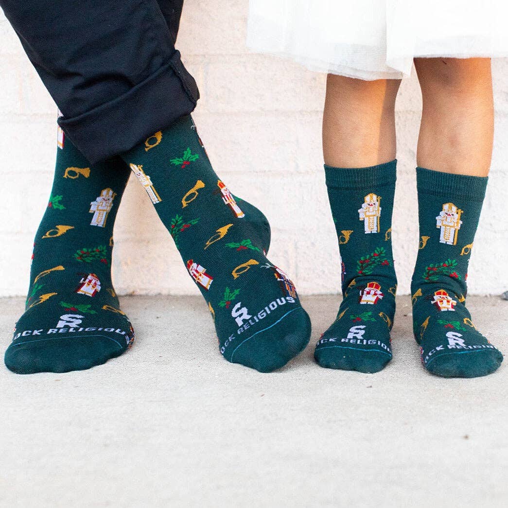 Sock Religious - Vendita all'ingrosso Calzini - Unisex - Calze Adulte XL Schiaccianoci Sacro2