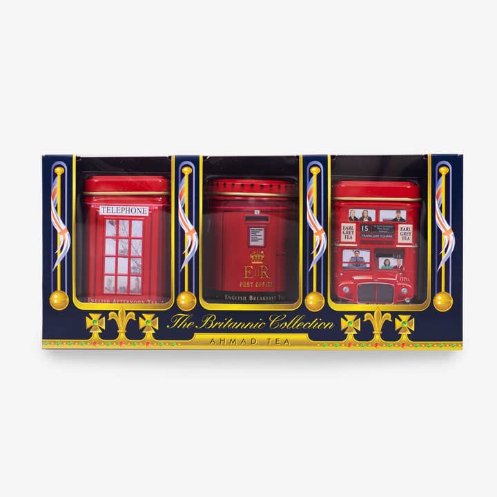 Britannic Collection (3 x 25g Caddies) for wholesale by Ahmad Tea