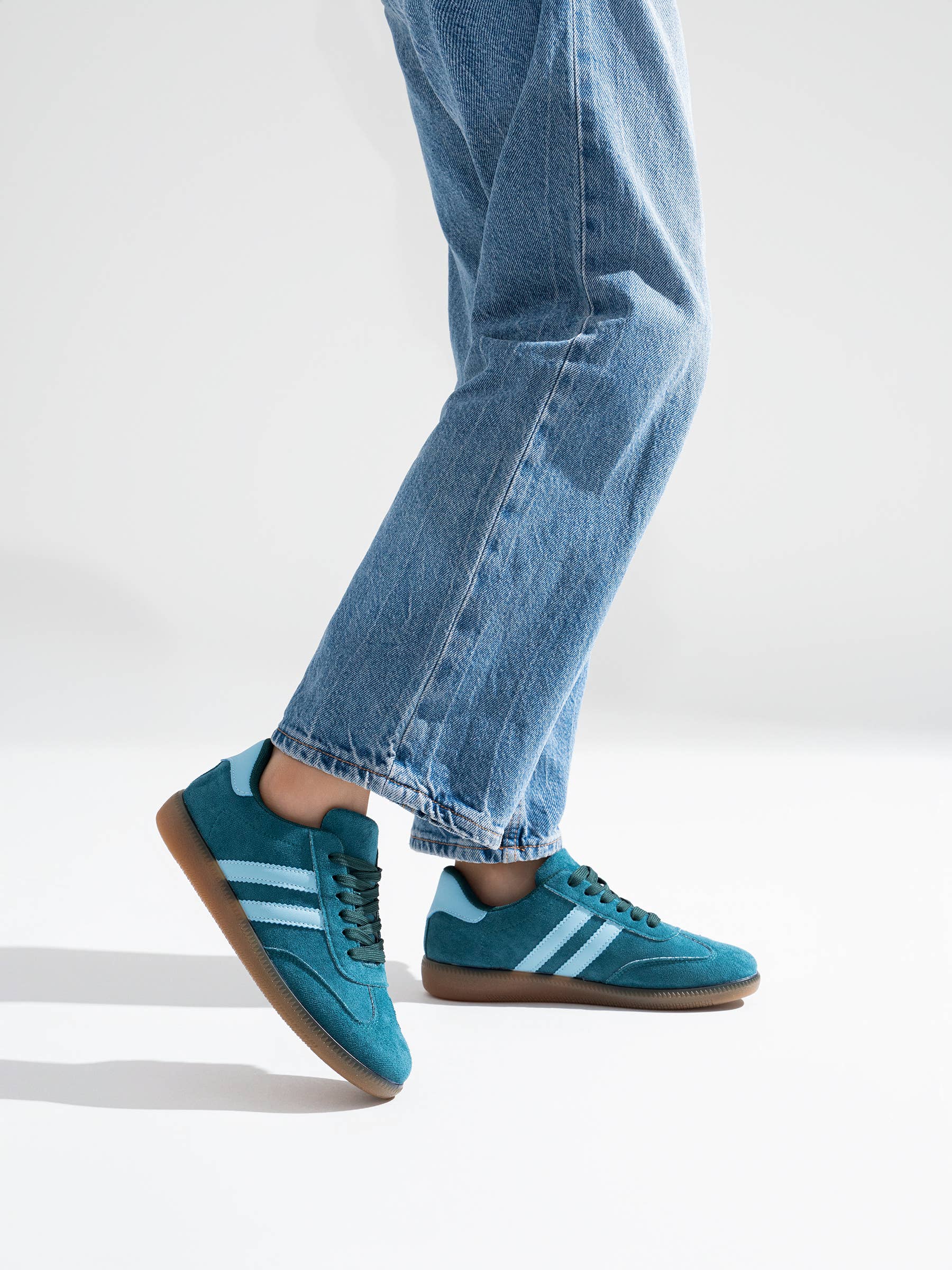 CEREZA - Vente Baskets tendance – femme - Espadrilles décontractées rétro pour femmes25