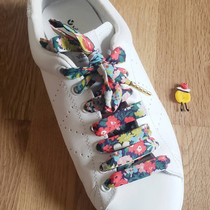 Liberty-stoffen veters, Thorpe Multicolore motief voor wholesale door French Freluch