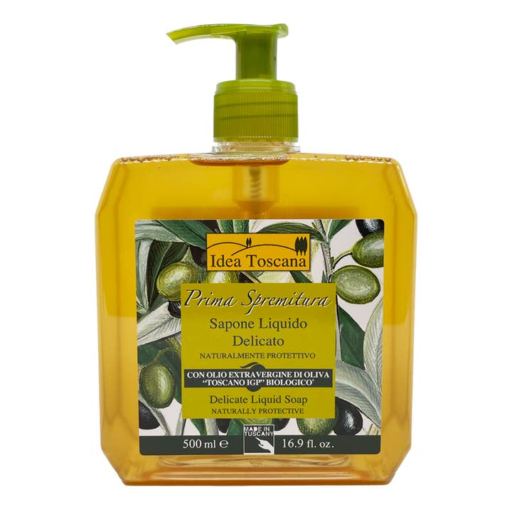 Prima Spremitura Olive Liquid Soap for wholesale by Idea Toscana / Prima Spremitura by Granducati USA