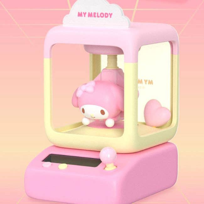 K-Wonderland - Wholesale Figurine Toy - Kids - Sanrio Mini Crane Game Figures – Light & Spin Display Series4