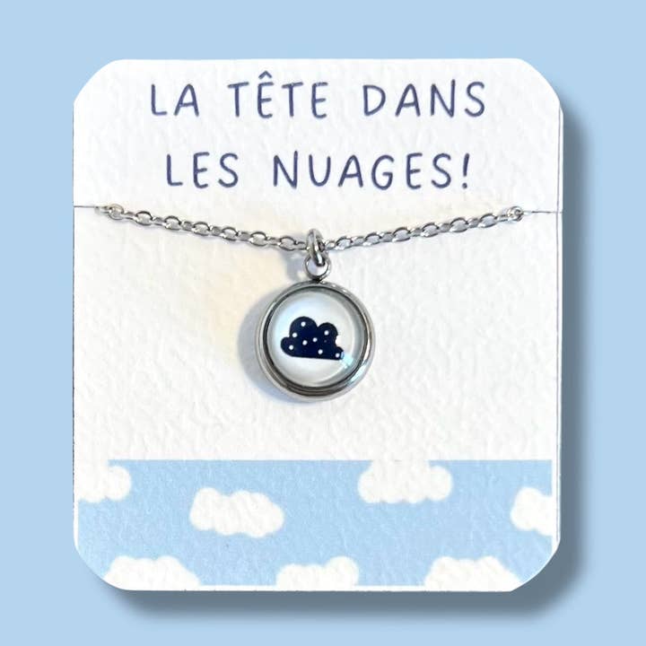Collier Enfant Nuage pour la vente par Dans l'Air du Temps Bijoux