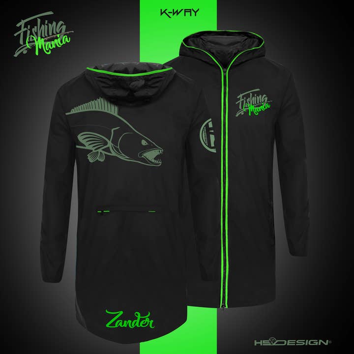 Hotspot Design - Wholesale Raincoat - Men's - Raincoat Fishing Mania Zander
