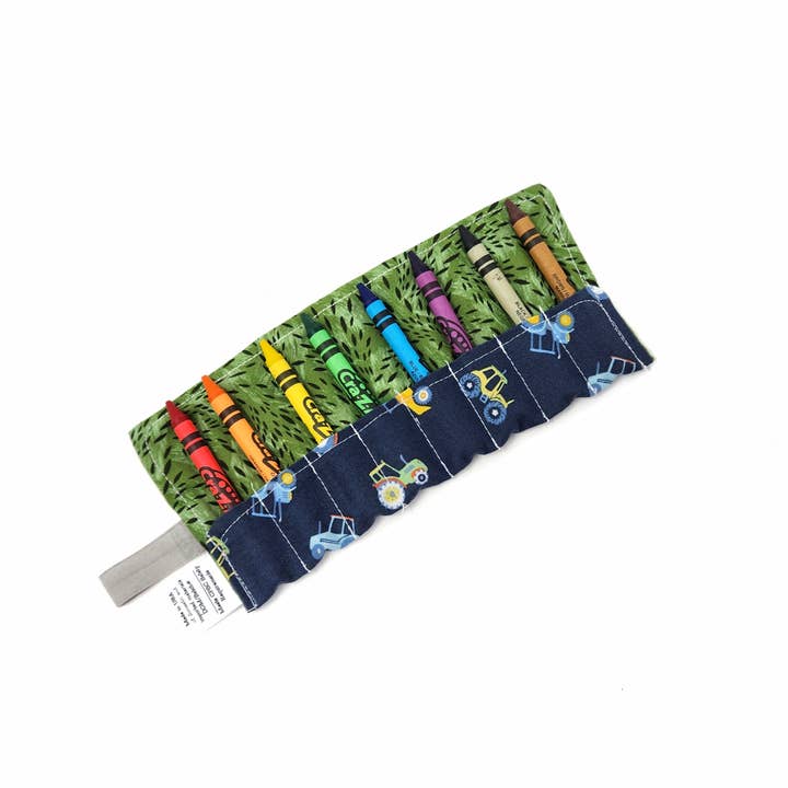 Crayon Roll - Trator por atacado de Mouse Loves Pig