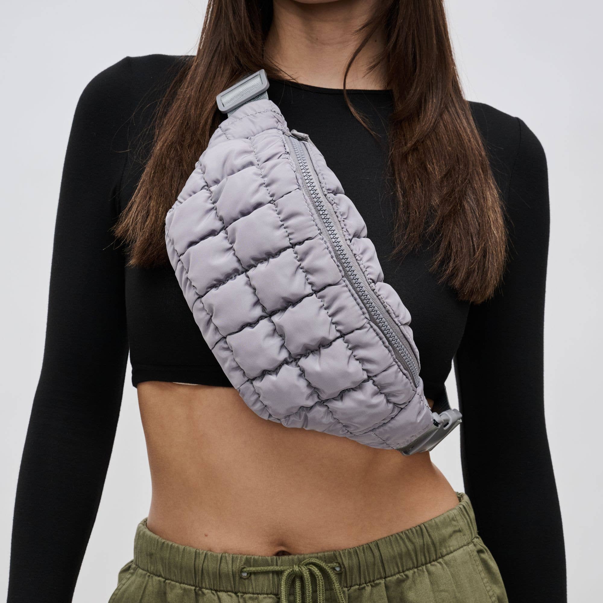 Sol and Selene – wholesale Belt bag – Women’s – Resurgence Quilted Puffer Nylon Belt Bag43