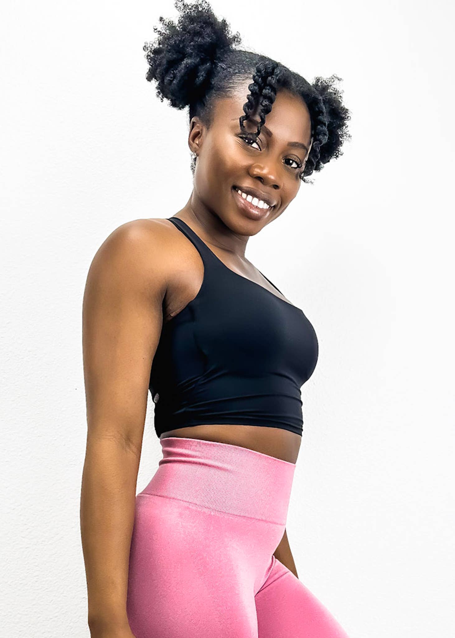 Active by Anna-Kaci - Wholesale Sports Bra - Women's - Square Neck Contouring Lined Open Back Sports Bra Tank13