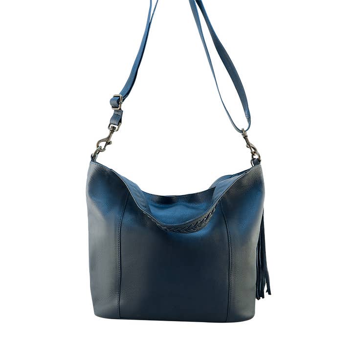 Cadelle Leather - Wholesale Crossbody bag – Women's - Reese Crossbody | Denim | Pre-order3