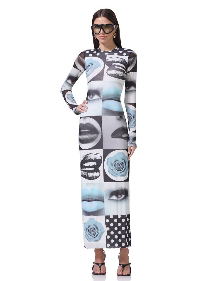 Pop Art Abstrait Robe Didi - Art Pop Abstrait en vente sur Faire