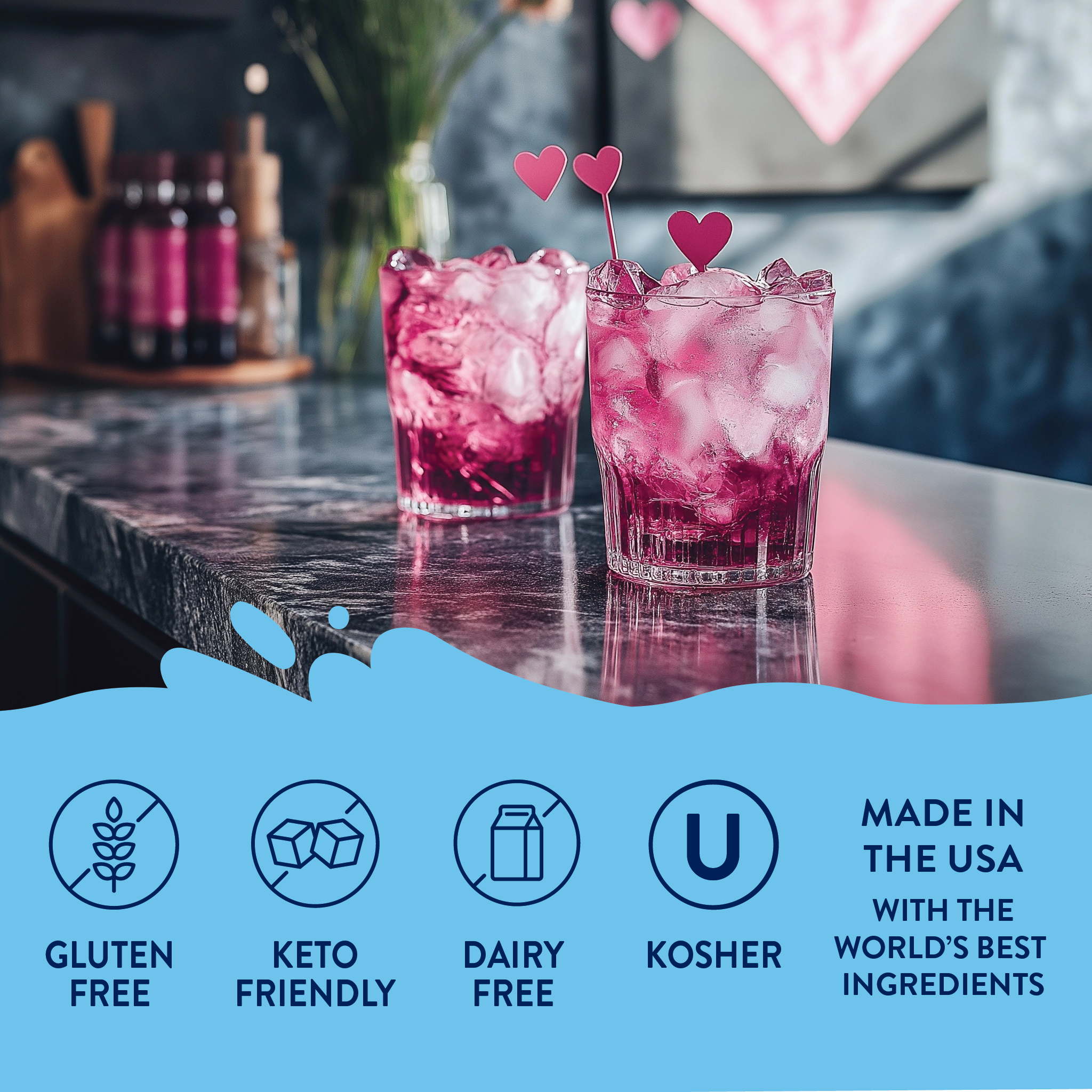 Jordan's Skinny Mixes - Wholesale Cocktail Mix/Syrup - Sugar Free Sour Love Potion™ Syrup4