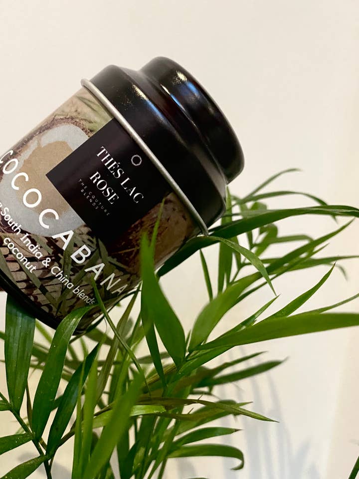 Cococabana - Coconut Black Tea(40G Tin) Coconut Black Tea for wholesale by Thés Lac Rose