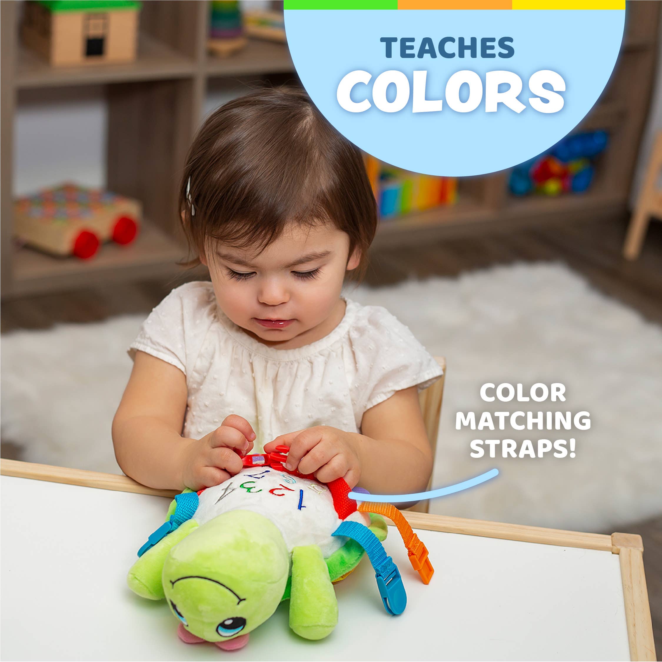 Buckle Toys – Großhandel Kuschel-/Plüschtier – Kind & Baby – Belle Schildkröte2