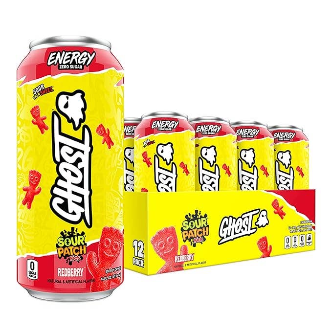 GHOST® ENERGY X SOUR PATCH KIDS® REDBERRY® for wholesale by Swift Trade Group LLC
