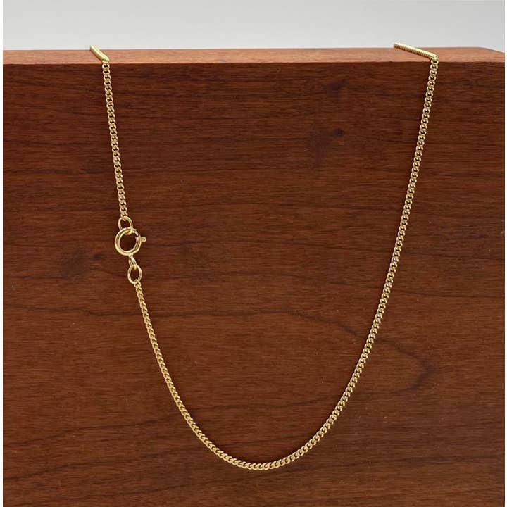 Cali Findings - Venta al por mayor Collares de cadenas y eslabones - Collar con cadena eslabonada en oro de 14 quilates de Cali Findings, Layeri2