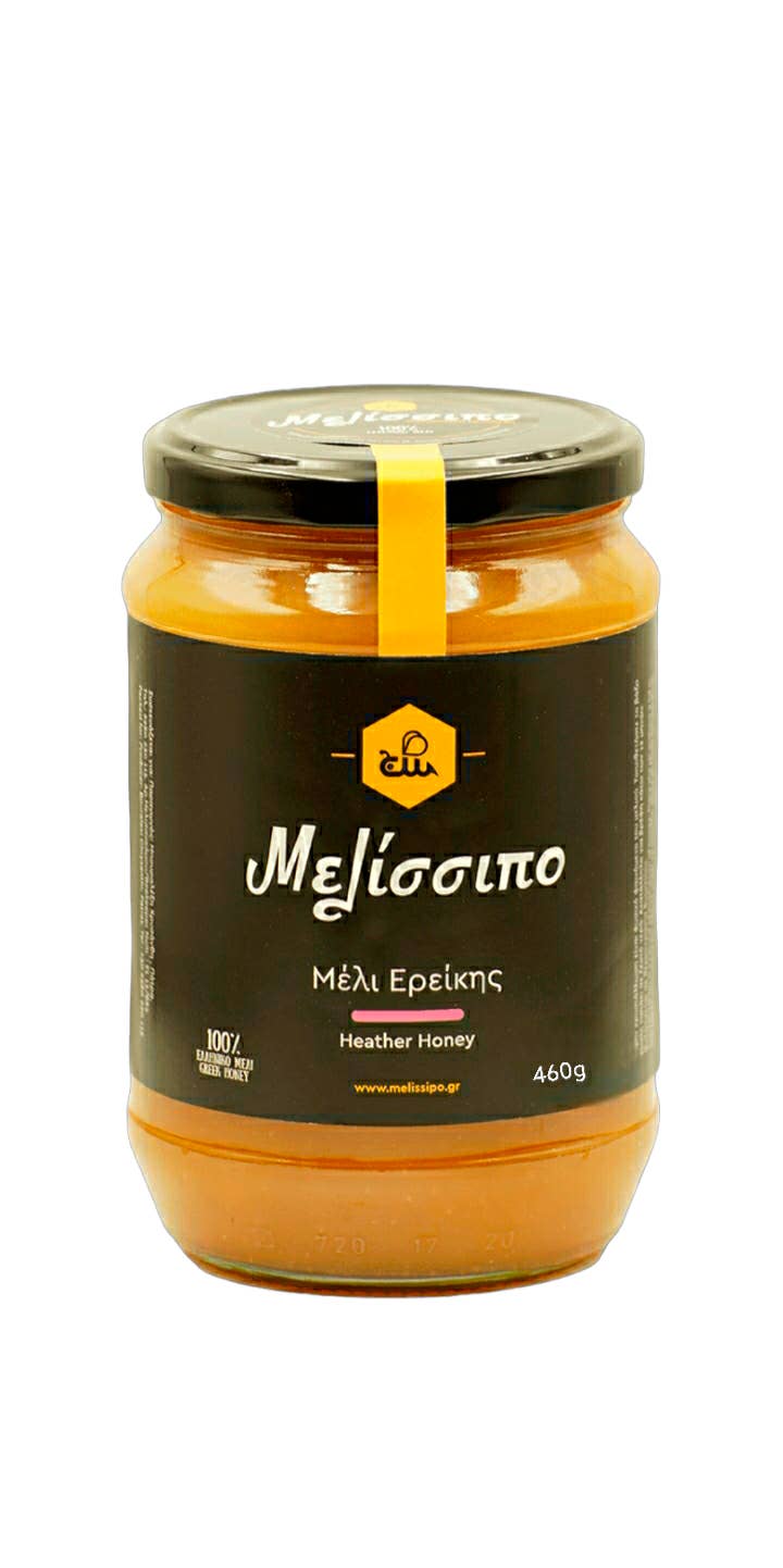 Melissipo - Wholesale Honey - Heather Honey 460g