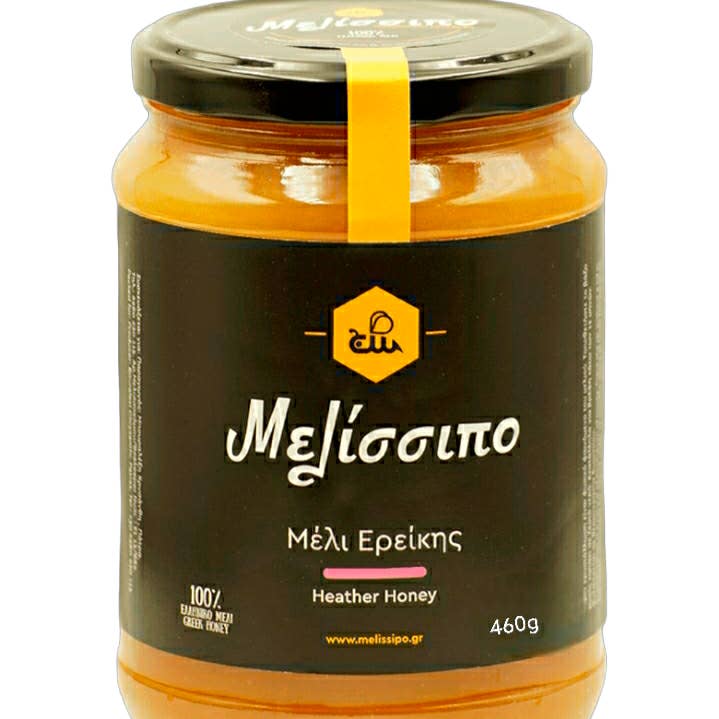 Melissipo - Wholesale Honey - Heather Honey 460g0