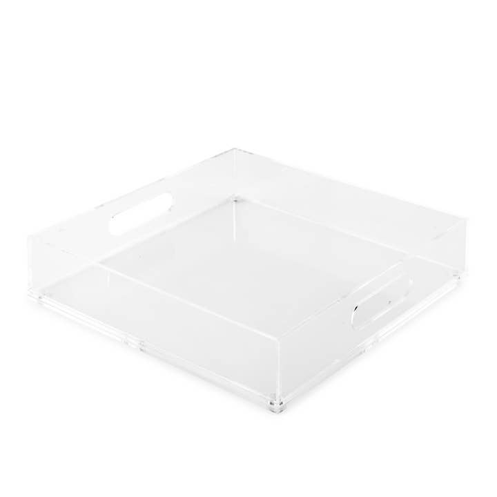 Huang Acrylic - Wholesale Decorative Tray - 12" Sq. Insertable Tray