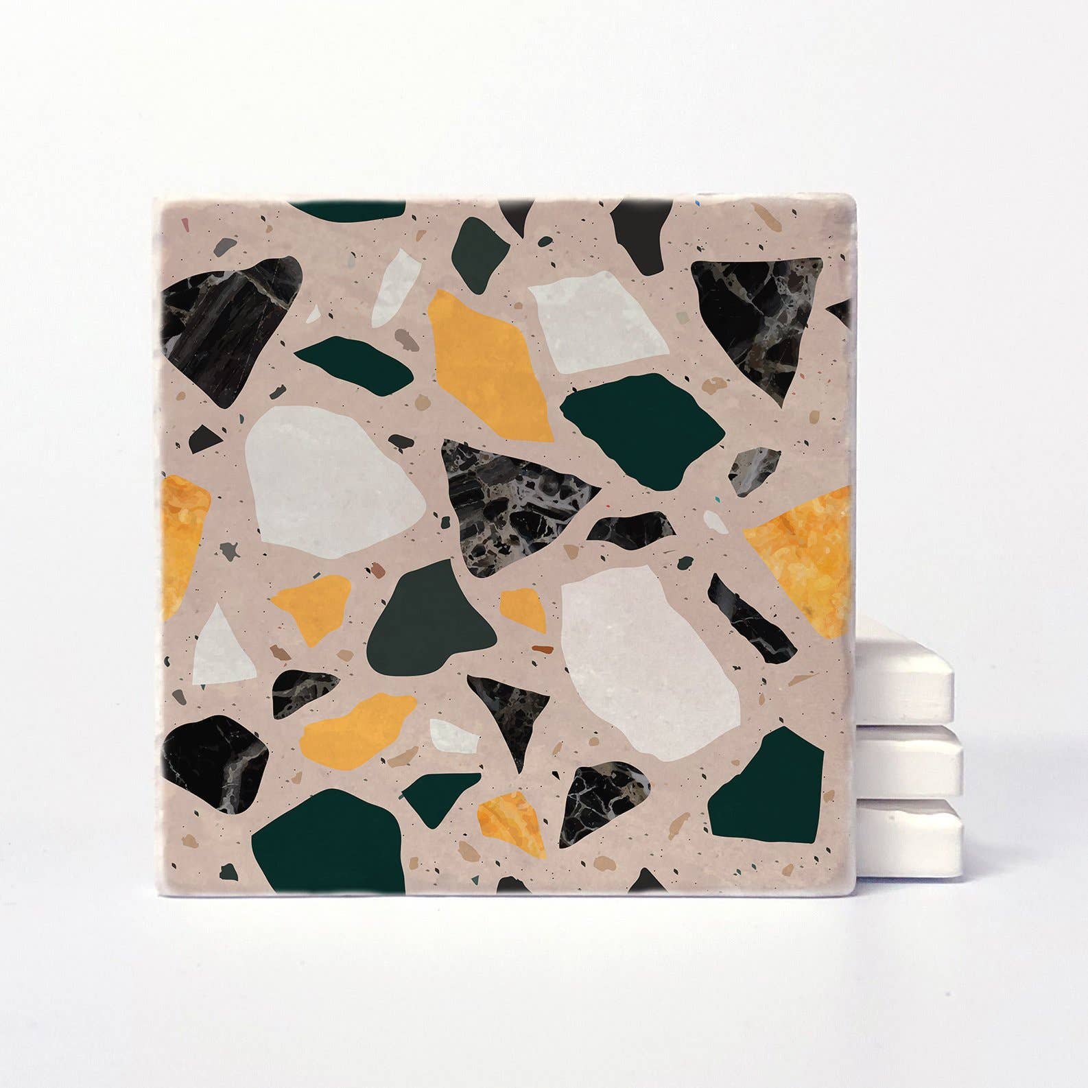 Versatile Coasters Canada - Wholesale Coasters - Due Terazzo Coasters