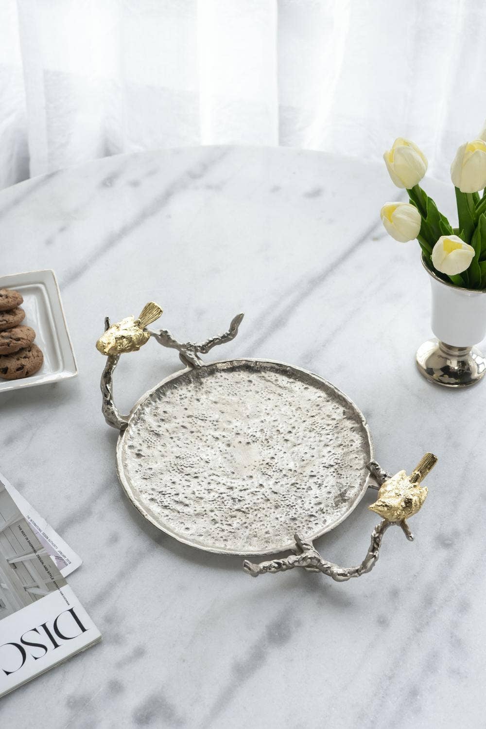 A&B Home Group Inc. - Wholesale Decorative Tray - S/2 21x17x4.5" Alvada Decorative Trays - Large0