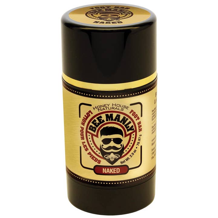 Honey House Naturals - Wholesale Foot Cream - Bee Manly Foot Bar - Solid Lotion2