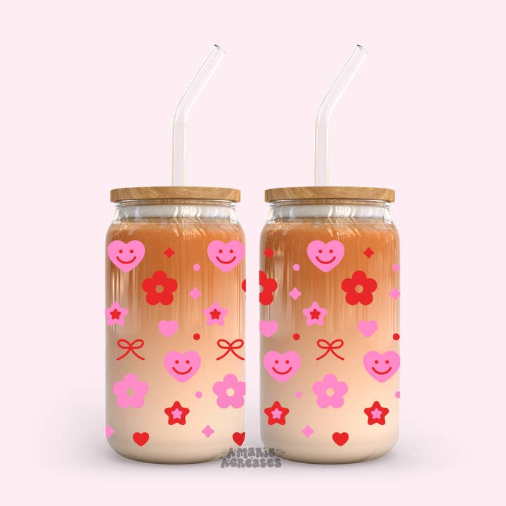 Copo de Vidro Cutie Crush por atacado de amarieacreates