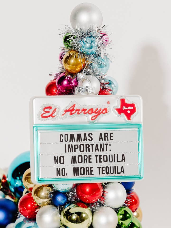 Ornament - Commas Are Important for wholesale by El Arroyo