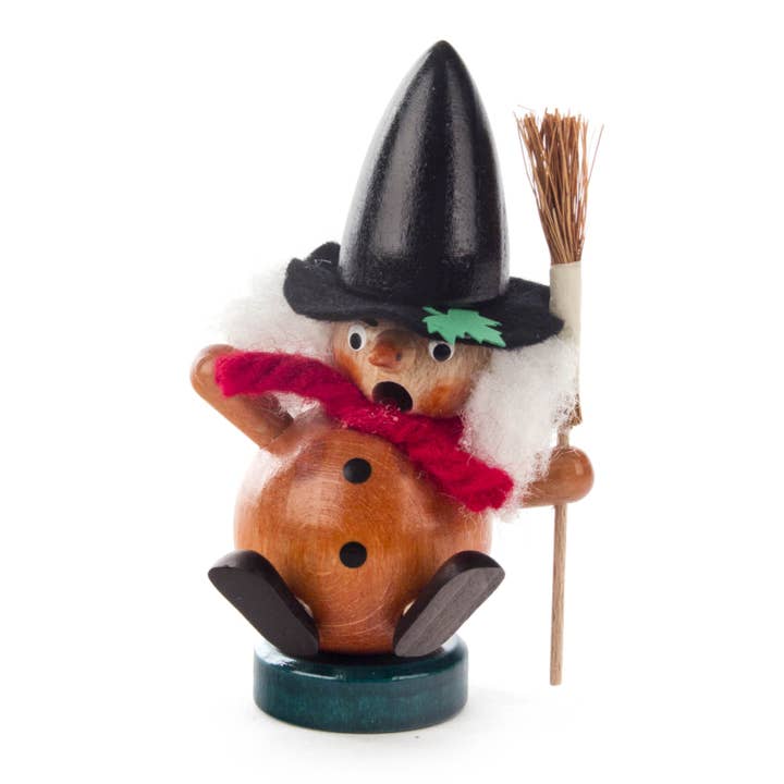 German Wood Mini Smoker Witch Incense Burner 3.9 Inch for wholesale by Pinnacle Peak Trading