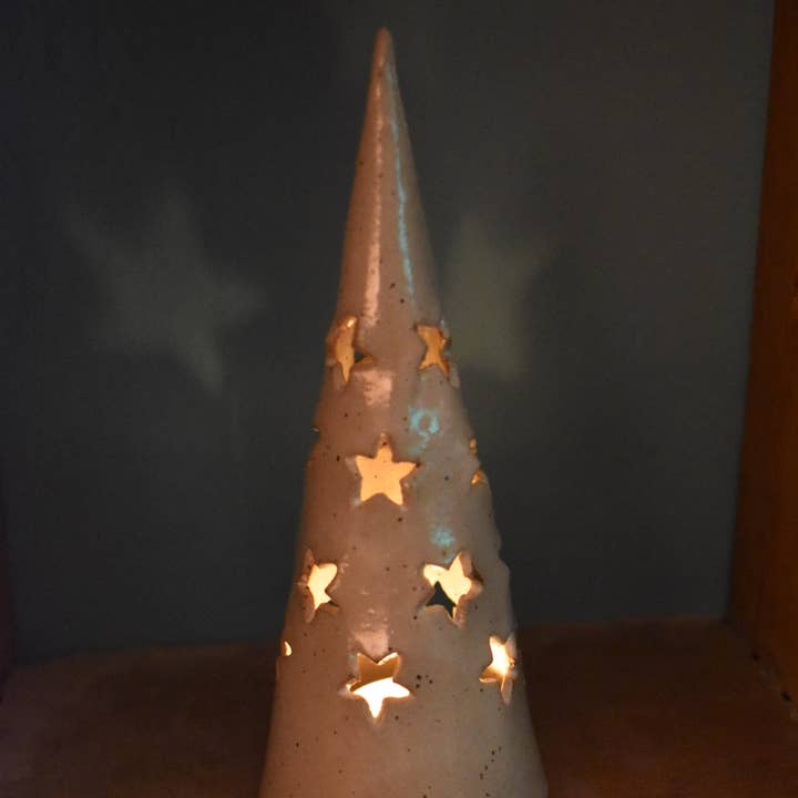 Ceramic Heights - Wholesale Candle Holder - Ceramic tree with stars for incense, candles2