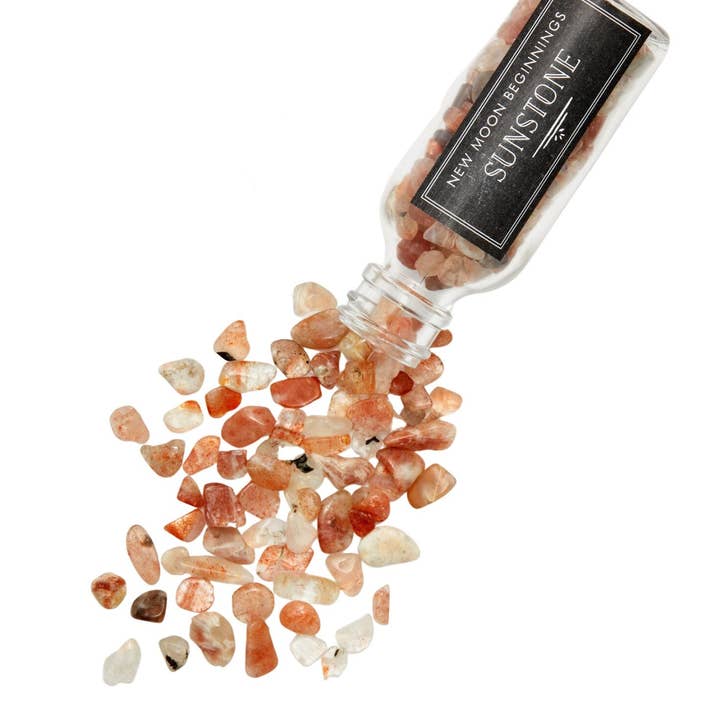 New Moon Beginnings - Wholesale Spiritual Stone/Crystal - Natural Gemstone Chips in a Bottle -70 stone types available64