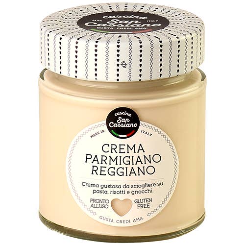Cream With Parmigiano Reggiano 150 g - Gluten free for wholesale by CASCINA SAN CASSIANO SRL