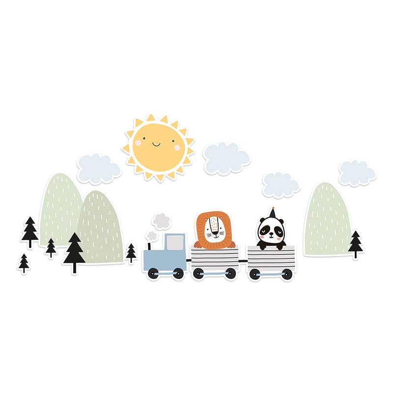 Pinted - Wholesale Wall Decor - Kids & Baby - Travell train children's wall decals0