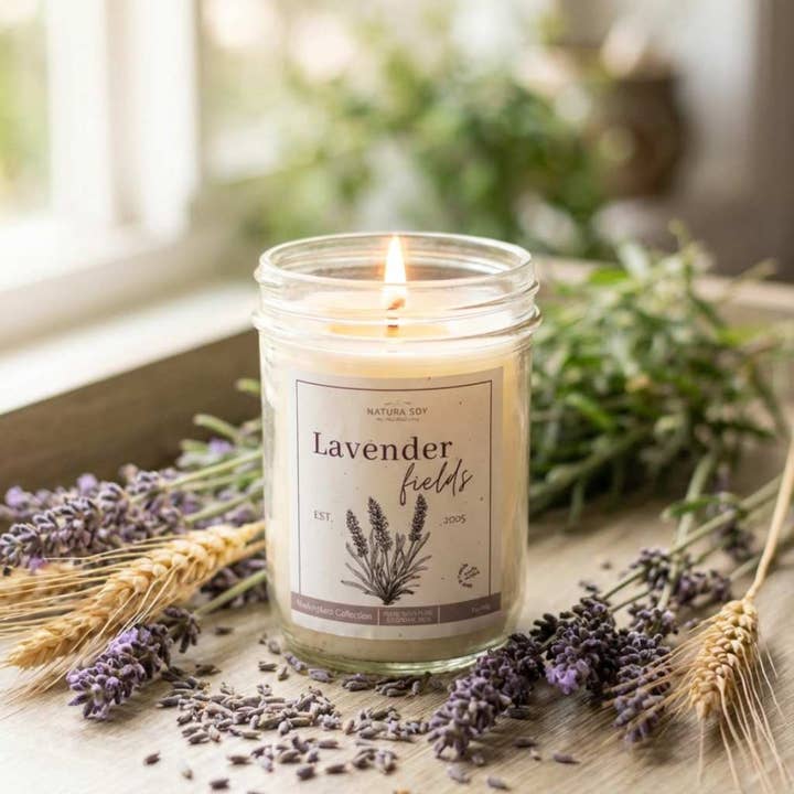 Marketplace Jar-Spring for wholesale by Natura Soylights