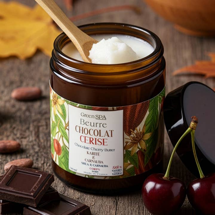 Green Spa - Wholesale Body Balm/Butter - Butter Chocolate Cherry - Limited Edition3