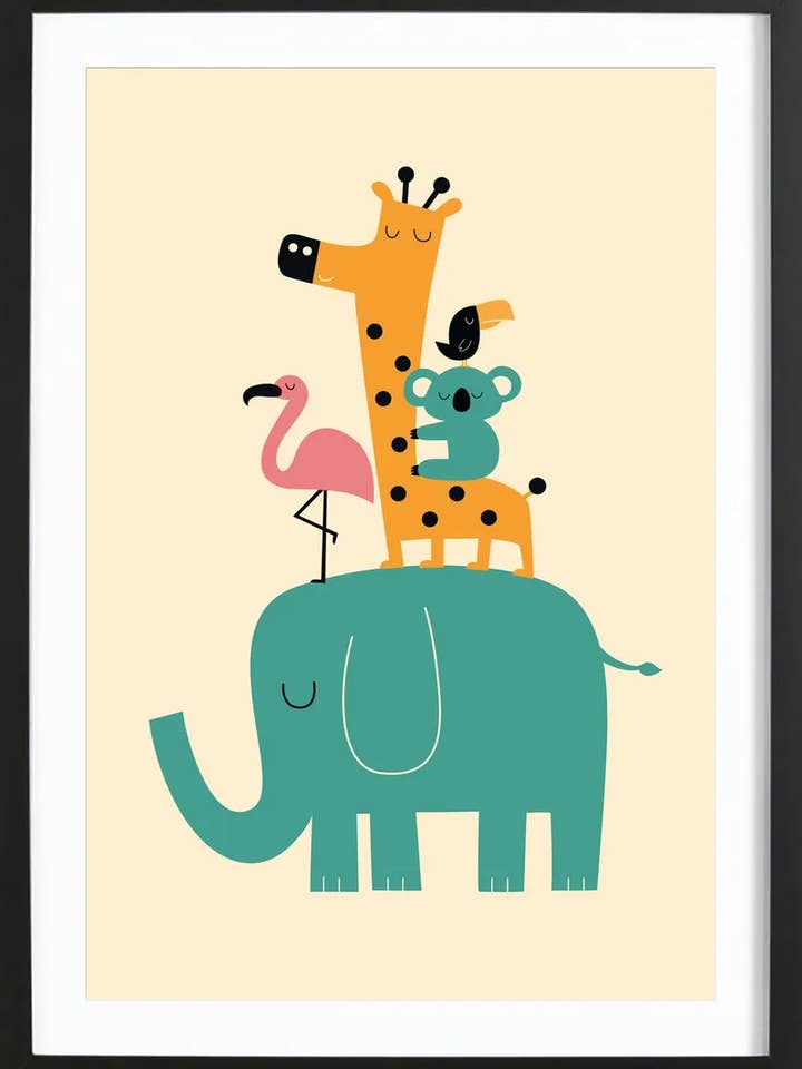 Flytta på Premium inramad affisch för wholesale av JUNIQE