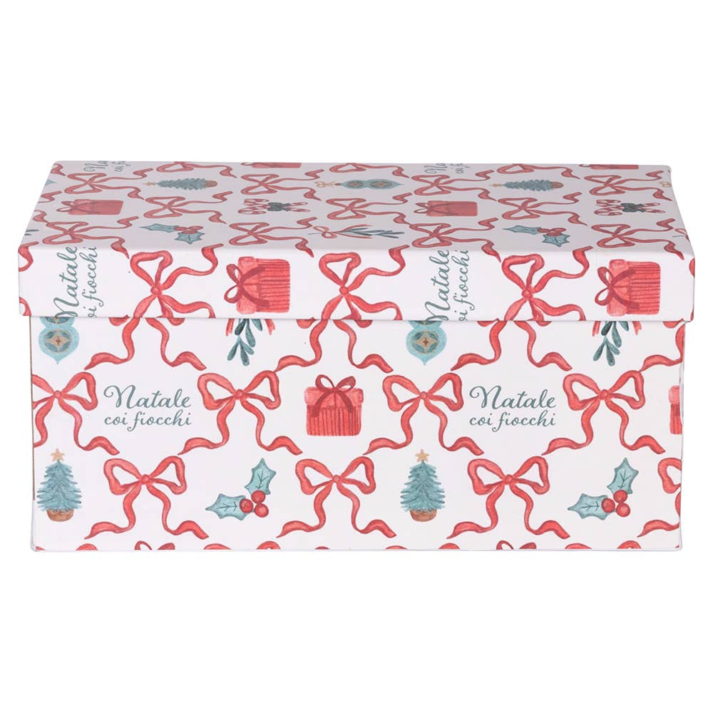 VdE Tivoli 1996 – Großhandel Verzierungs-Set – WEIHNACHTEN MIT SCHLEIFEN SET 16 KUGELN 7,5CM 4 SORTEN6