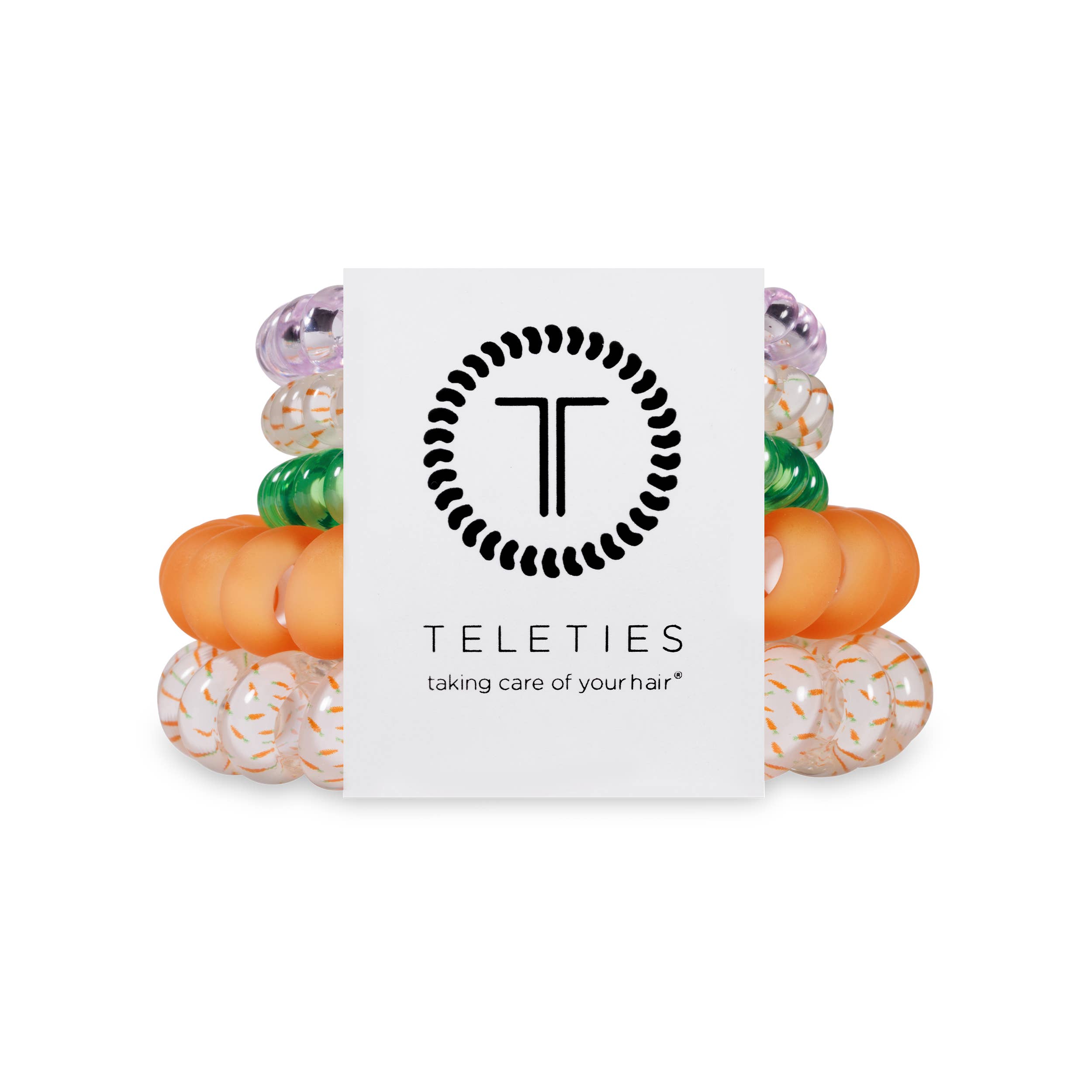 TELETIES - Wholesale Hair Tie - Spiral Hair Coil | Mix Pack | Hoppy Days!