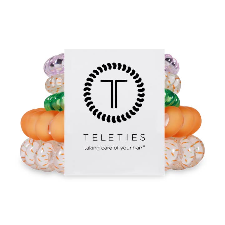 TELETIES - Wholesale Hair Tie - Spiral Hair Coil | Mix Pack | Hoppy Days!0