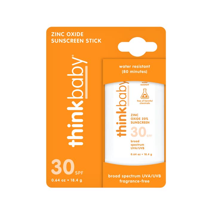 Think - Wholesale Sunscreen - Think Baby SPF 30 Face & Body Sunscreen Stick, EWG Rated #1