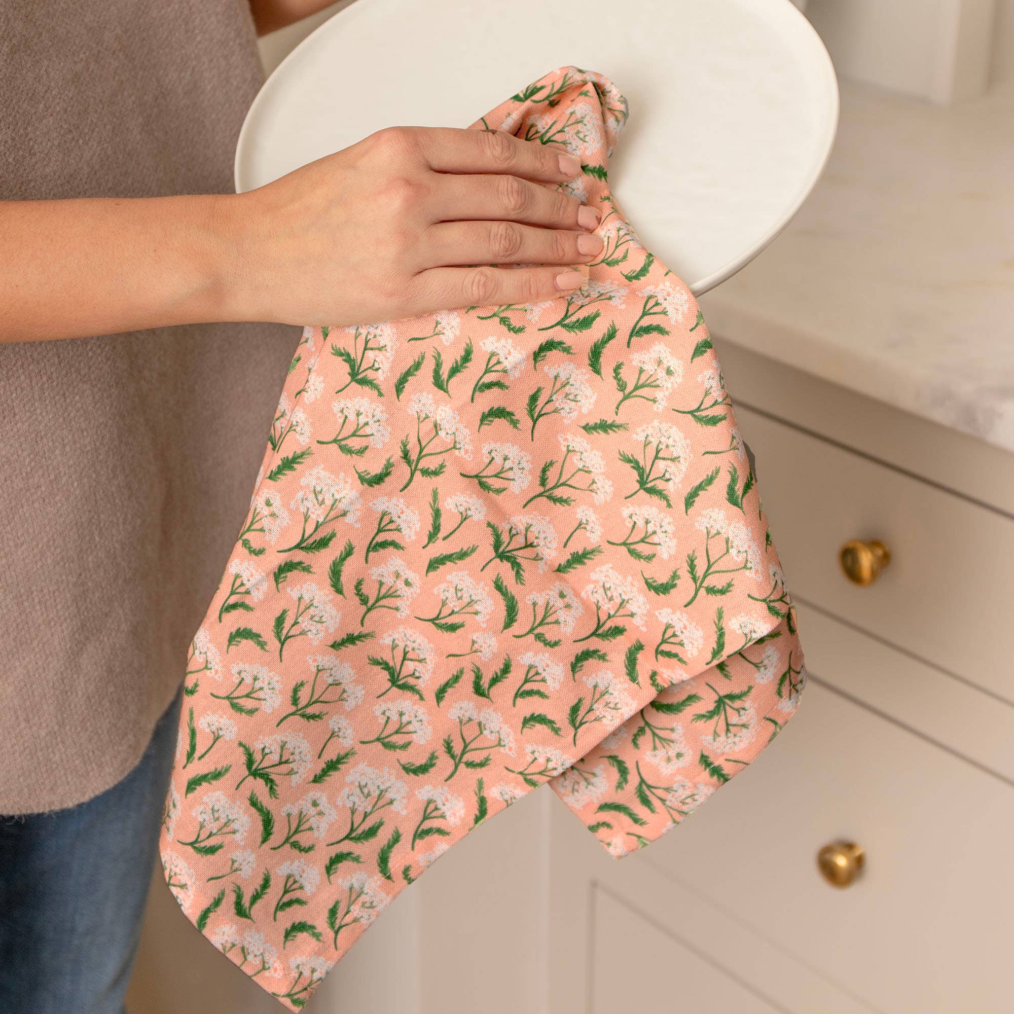 1canoe2 | One Canoe Two Paper Co. - Wholesale Tea Towel - Roadside Blooms Floral Kitchen Towel Set3