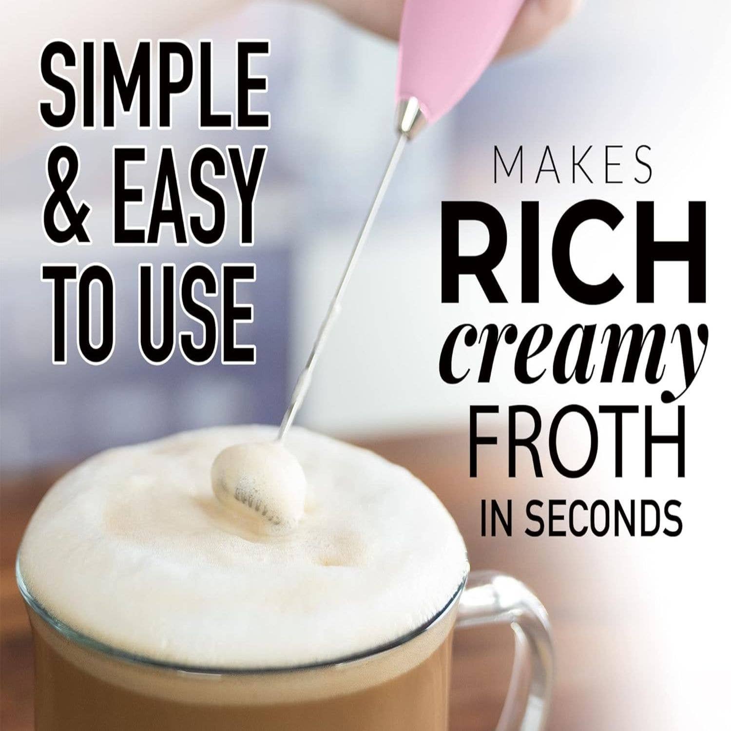 Zulay Kitchen - Wholesale Coffee Machine - Complete Milk Frother Set, Coffee Gift 17