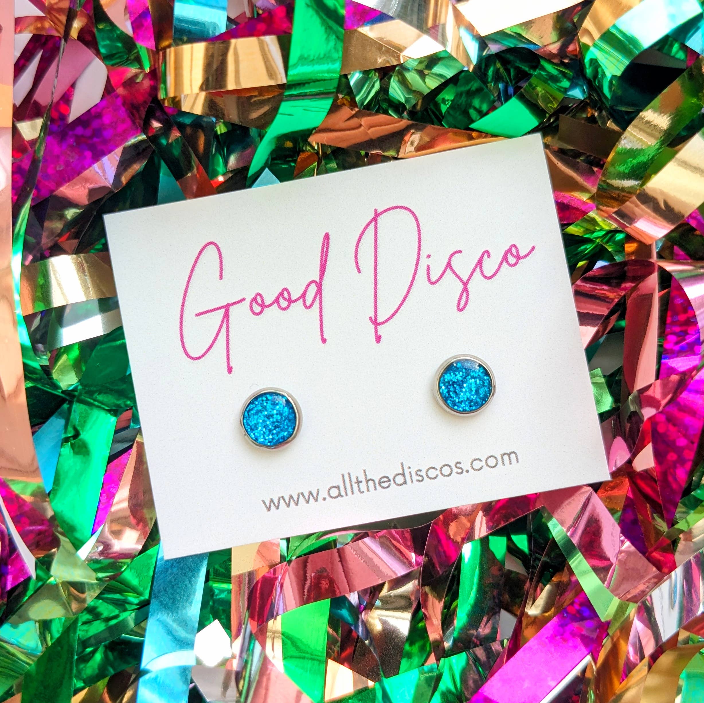 All The Discos - Wholesale Stud/Post Earrings - Good Disco Stud Earrings20