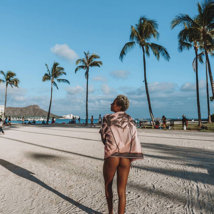 RHB HAWAII - Wholesale Beach Towel - Lanikai sunset Beach Towel7