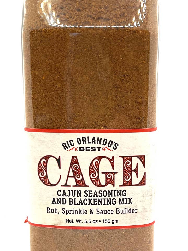 CAGE Cajun Seasoning for Food Service for wholesale by Ric Orlando's Pasta, Sauce, Hot Sauce and Seasonings