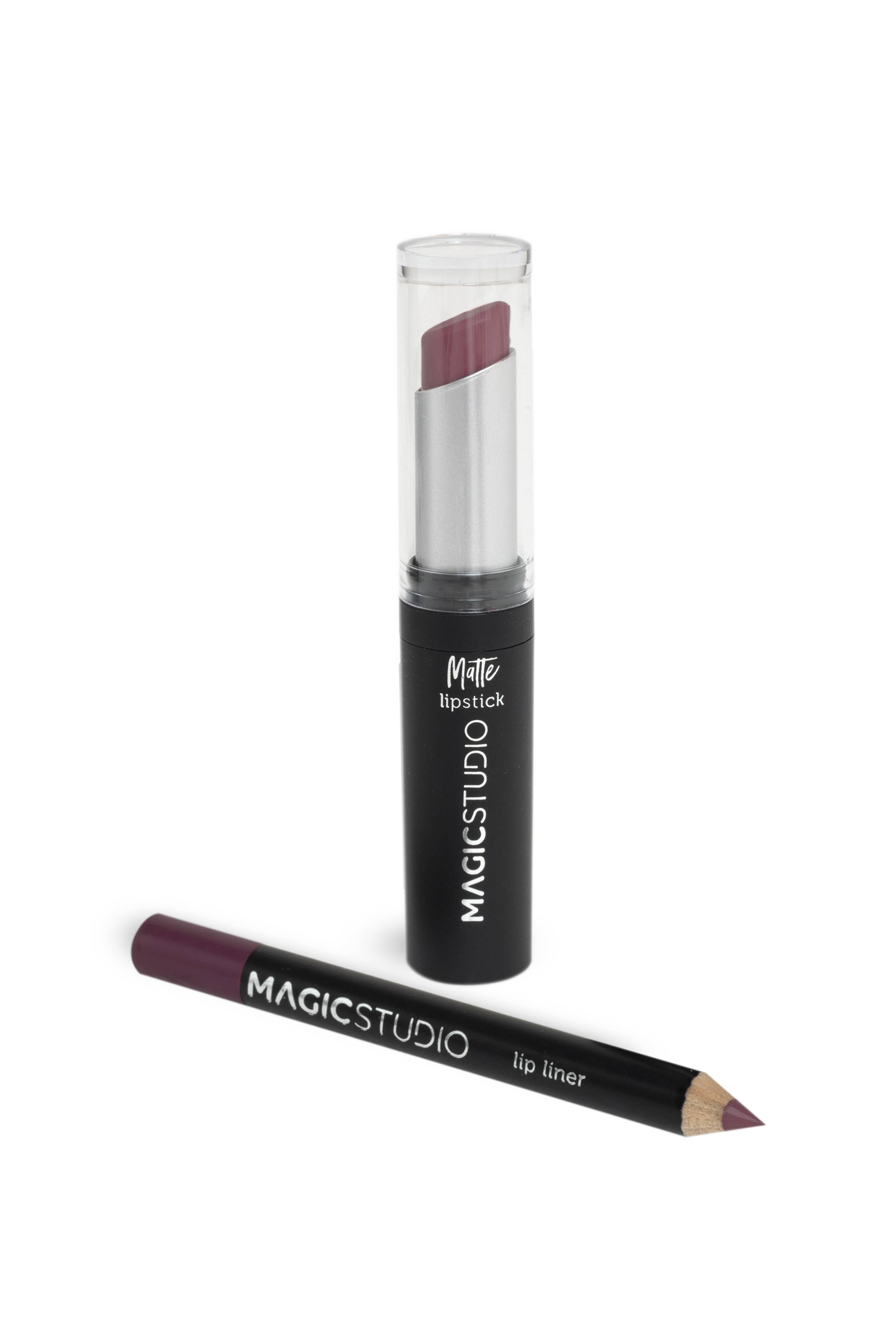 Aquarius Cosmetic SLU - Wholesale Lipstick Set - Magic Studio Matte Lipstick & Lipliner4