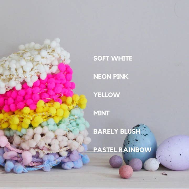 Melanie Porter - Wholesale String Lights - Easter Blush Pom Pom Fairy Lights5