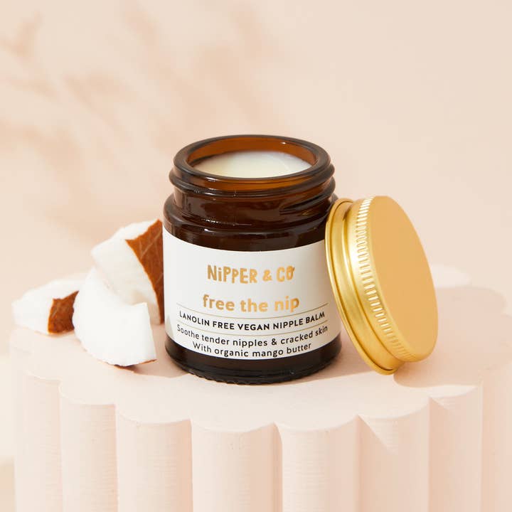 Nipper&Co – wholesale Healing salve/balm/cream – Vegan Nipple balm for breastfeeding mum's, Lanolin free3