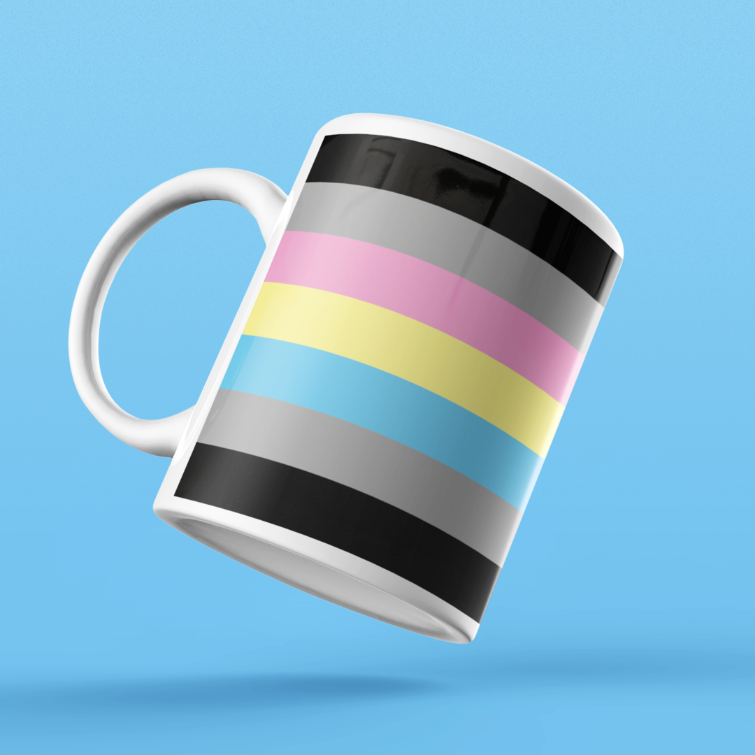 Rainbow & Co – wholesale Coffee mug – Polygender Pride Flag Coffee Mug3