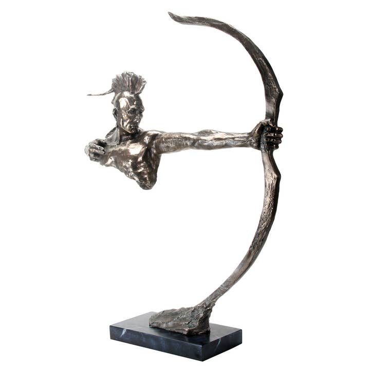 American West Native American The Bow Indian Head for wholesale by Pacific Trading