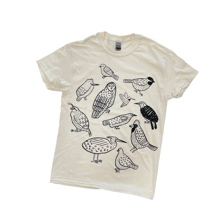 T-shirt Fan d'oiseaux pour la vente par Molly Anne Bishop